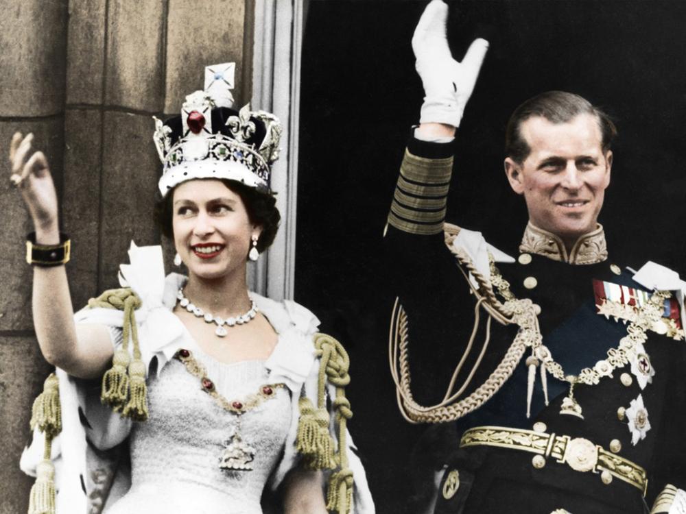 Королева Елизавета II и герцог Эдинбургский