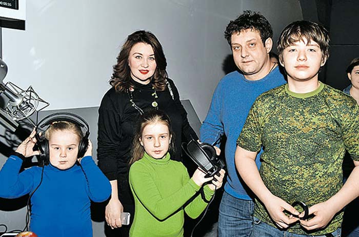 Михаил Полицеймако и его семья