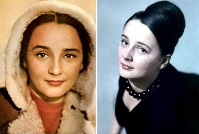 Советская актриса в молодости
