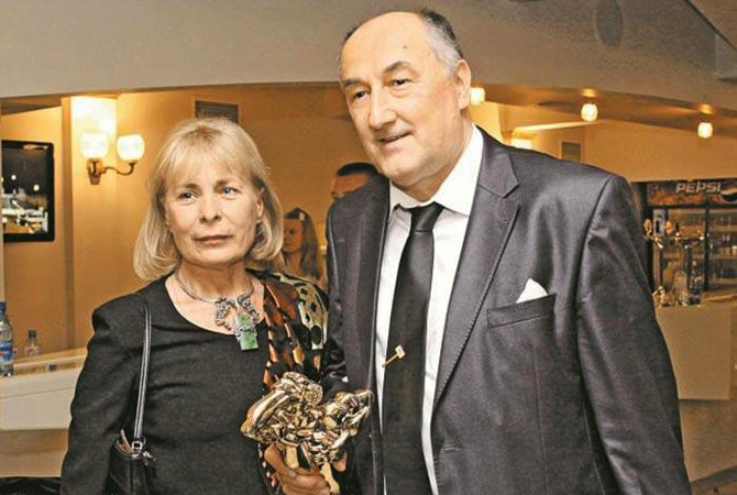 Борис Клюев и его жена Виктория