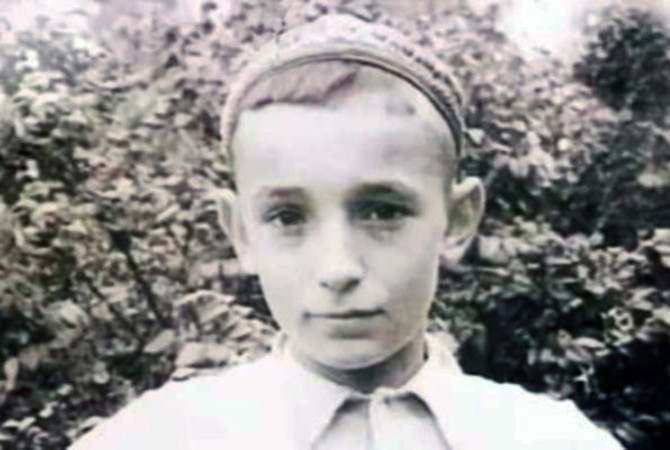 Валентин Гафт в детстве