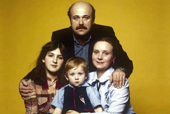 Александр Калягин и его семья