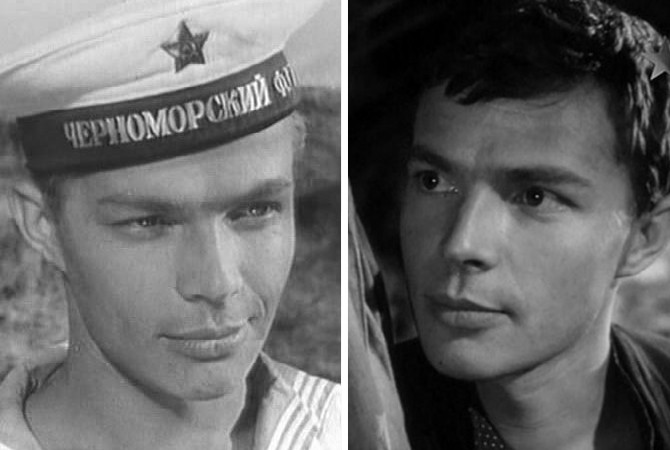 Лев Прыгунов в фильмах: "Увольнение на берег", 1962 год и "Сердце Бонивура", 1969 год