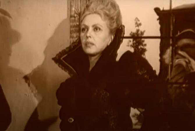Валентина Караваева в фильме "Обыкновенное чудо", 1964 год