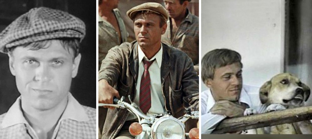 Владимир Меньшов в фильмах: "Счастливый Кукушкин",  1970 г., "Человек на своем месте", 1972 г., "Соленый пес", 1973 г.
