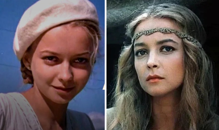 Наталья Вавилова в фильмах "Вторжение", 1980 г., и "Ученик лекаря", 1983 г.
