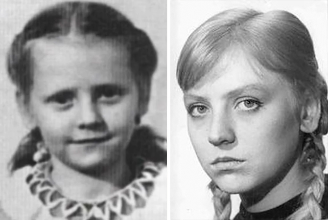 Светлана Крючкова в детстве и подростковом возрасте